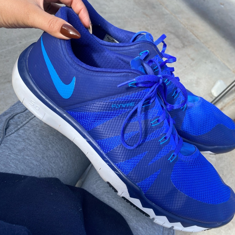 Nike Royal Blue Flywire Sneakers 5.0